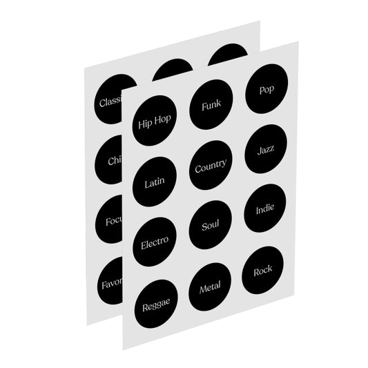 Genres Sticker Set
